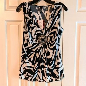 Heart soul juniors large /ladies med tank blouse